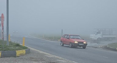 Zonguldak'ta yoğun sis
