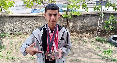 13 madalyalı yürüyüş sporcusu Yusuf'un hedefi milli takım