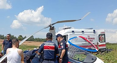 Adana'da cayrokopter kazasında yaralanan teknisyen taburcu edildi