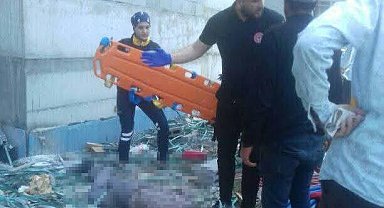Adıyaman'da inşaattan düşen işçi öldü