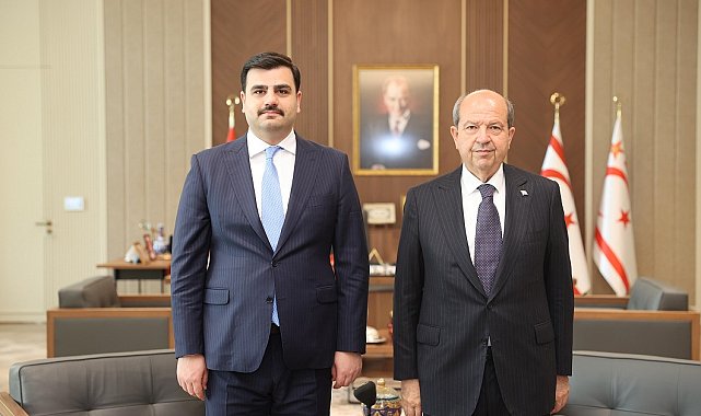 AK Parti Genel Sekreteri İnan, KKTC Cumhurbaşkanı Ersin Tatar'ı ziyaret etti