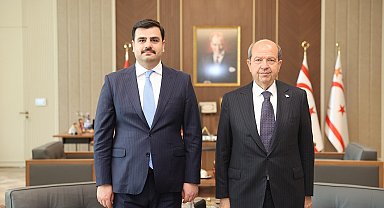 AK Parti Genel Sekreteri İnan, KKTC Cumhurbaşkanı Ersin Tatar'ı ziyaret etti