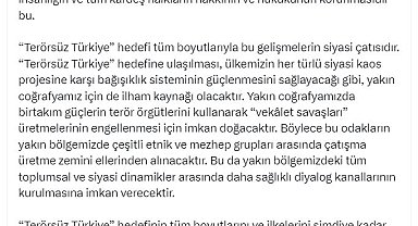 AK Partili Çelik: 'Terörsüz Türkiye', ülkemizin 'iç cephe'sinin güçlenmesine stratejik katkılar sağlayacak