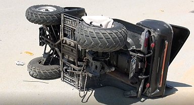 ATV takla attı: 2 ölü