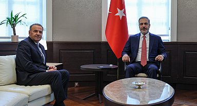 Bakan Fidan, Sosyal Demokrat Partisi Genel Başkanı Layic'i kabul etti