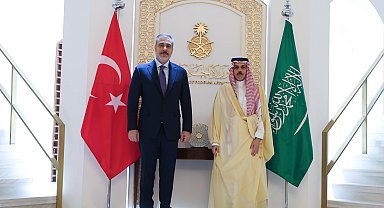 Bakan Fidan, Suudi Arabistan Dışişleri Bakanı bin Ferhan ile bir araya geldi