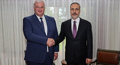 Bakan Fidan, Ukraynalı mevkidaşı Sibiha ile bir araya geldi