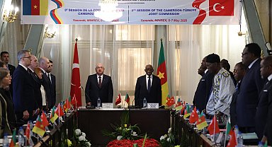 Bakan Güler, Türkiye-Kamerun Karma Ekonomik Komisyonu 3'üncü Dönem Toplantısı'na başkanlık etti