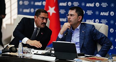 Bakan Kurum: Deprem bölgesindeki çalışmalar, bir milletin kararlılığının göstergesidir