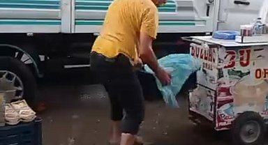 Batman'da sağanak ve dolu etkili oldu