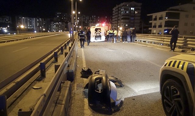 Çaldığı otomobille polisten kaçarken kaza yaptı, bu kez çarptığı minibüsü çaldı: 6 yaralı