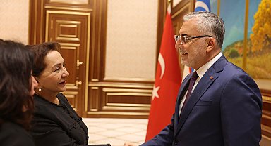Çalışma ve Sosyal Güvenlik Bakanı Vedat Işıkhan, Özbekistan'da