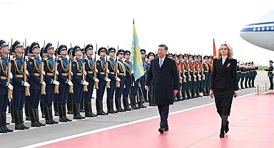 Çin Devlet Başkanı Şi Cinping, Moskova'da