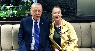 Cumhurbaşkanı Erdoğan bir kafede vatandaşlarla sohbet etti