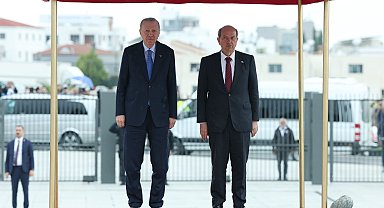 Cumhurbaşkanı Erdoğan, KKTC'deki yeni Cumhuriyet Yerleşkesi'nin açılışını yaptı lar eklendi