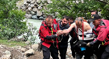 Derede akıntıya kapılan İbrahim 4 gündür aranıyor