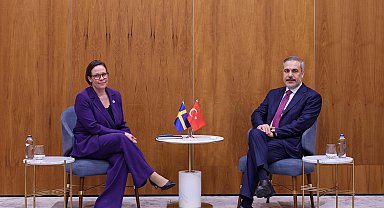 Dışişleri Bakanı Fidan, İsveç Dışişleri Bakanı Stenergard ile görüştü