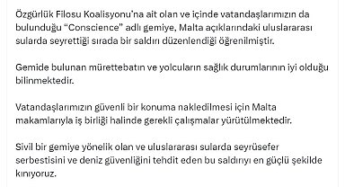 Dışişleri Sözcüsü Keçeli: Malta'da saldırıya uğrayan gemideki vatandaşlarımızın nakli için çalışmalar yürütülmekte
