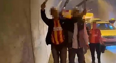 Döner bıçağıyla şampiyonluk kutlamasında 2 şüpheli serbest