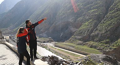Ekipler seferber oldu; mobese kameralarından tespit edilip dağlık alanda bulundu