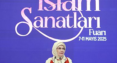 Emine Erdoğan, 'Uluslararası İslam Sanatları Fuarı'na katıldı