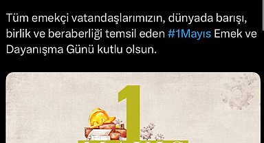 Emine Erdoğan'dan '1 Mayıs Emek ve Dayanışma Günü' mesajı