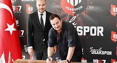 Ergün Penbe, Uşakspor'a imzayı attı