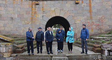 Erzurum'daki tabyalara Çanakkale modeli