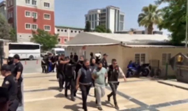 Ev ve iş yeri basan şebekeye operasyon; 9 tutuklama