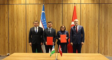 Gaziantep ile Semerkant arasında, kardeş şehir imza töreni gerçekleştirildi