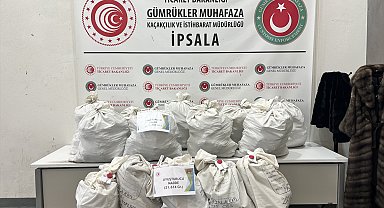 İpsala'da 173 kilo uyuşturucu ile elektronik sigara ele geçirildi