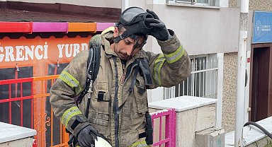 İstanbul - Avcılar'da kız öğrenci yurdunda yangın