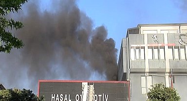 İstanbul - Bağcılar'da fabrika yangını -1