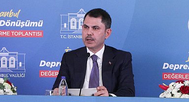 İstanbul- Bakan Kurum: İstanbul'da acilen dönüştürülmesi gereken 600 bin konut var