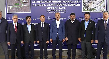 İstanbul- Bakan Uraloğlu: Bugün itibariyle ana hat tünel kazılarını yüzde 99 oranında tamamladık