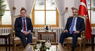 İstanbul- Dışişleri Bakanı Fidan ve Rus heyet Dolmabahçe'de görüşüyor Görüşmeden görüntülerle