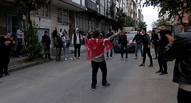 İstanbul- Down sendromlu Mehmet'in asker eğlencesi hayalini mahalleli gerçekleştirdi