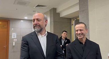 İstanbul - Halit Ergenç ve Rıza Kocaoğlu adliyeye geldi-1