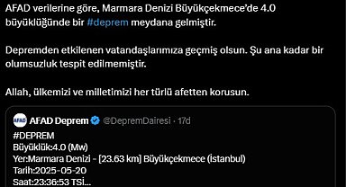 İstanbul - İstanbul'da 4.0 büyüklüğünde deprem Ek görüntü - Ek bilgi