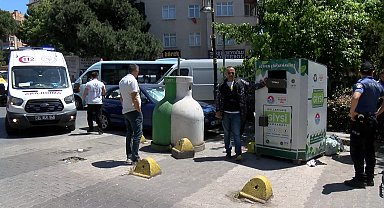 İstanbul - Maltepe'de giysi kumbarasında mahsur kalan çocuğu itfaiye kurtardı