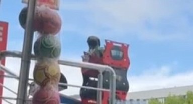 İstanbul- Marketten cips çalan kargaya esnaftan uyarı: 'Çok acılı alma yakar'