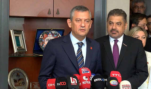 İstanbul- Özgür Özel'den Türk İş Dünyası Konfederasyonu'na ziyaret