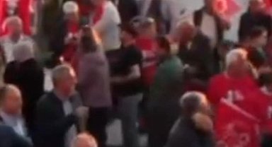 İstanbul - Silivri'de CHP'nin düzenlediği mitingde cep telefonu hırsızlığı kamerada