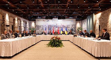 İstanbul- Türkiye, ABD ve Ukrayna heyetlerinin görüşmesi başladı-2