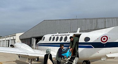 Kalp grefti, Kara Kuvvetleri'ne ait uçakla Ankara'ya ulaştırıldı