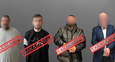 Kırmızı bültenle aranan 4 şüpheli yakalandı