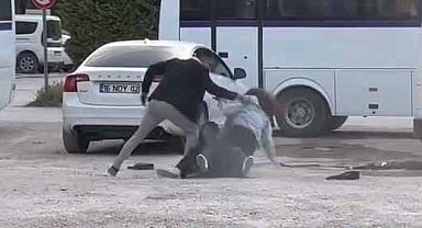 Kızların kavgası kamerada