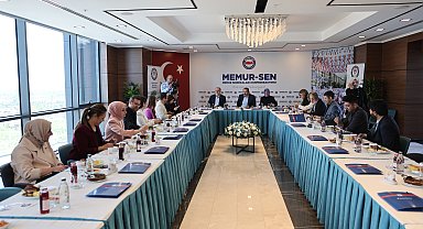 Memur-Sen Genel Başkanı Yalçın: Amacımız, emekçilerin milli gelirden düzgün pay alması