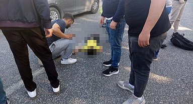Motosikletin çarptığı babaanne öldü, torunu ağır yaralandı