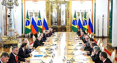 Rusya Devlet Başkanı Putin ile Brezilya Devlet Başkanı Lula, ABD tarifelerini görüştü